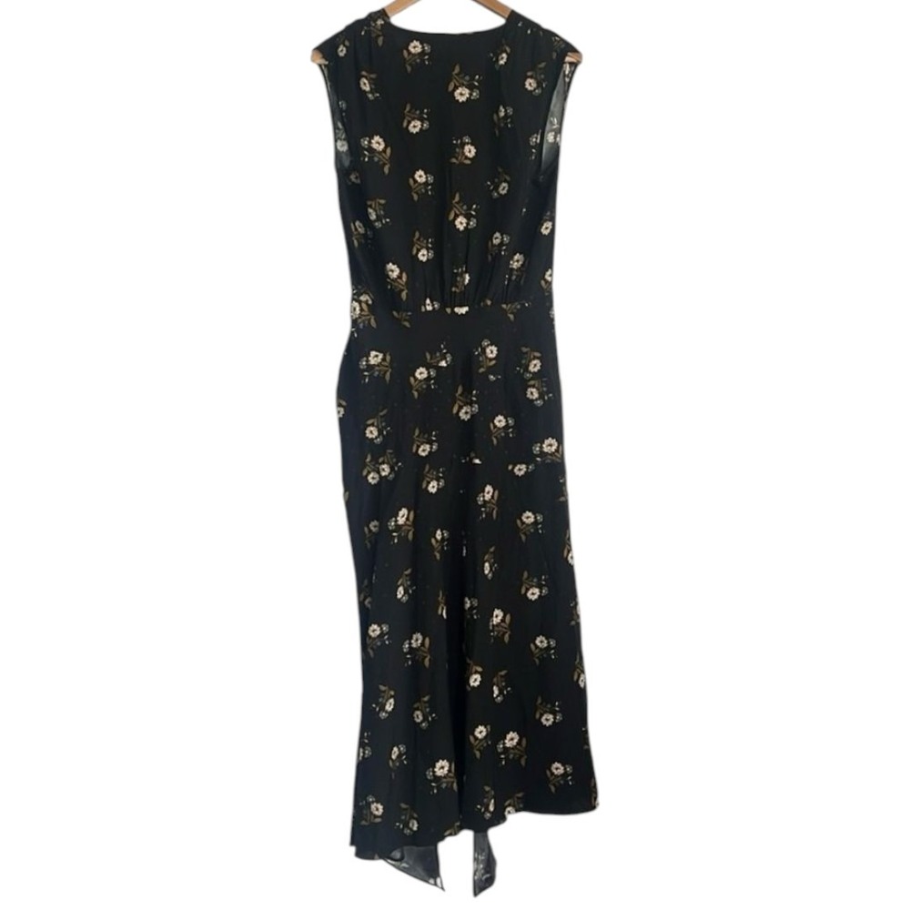 Veronica Beard Women's Wixson Silk- Blend Floral Midi Dress - Picture 11 of 11